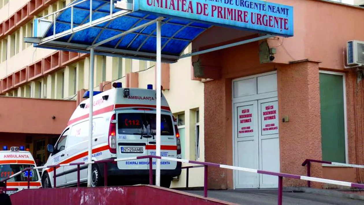 Un bărbat a murit după ce s-a aruncat de la etajul al doilea al Spitalului Judeţean de Urgenţă Piatra-Neamţ