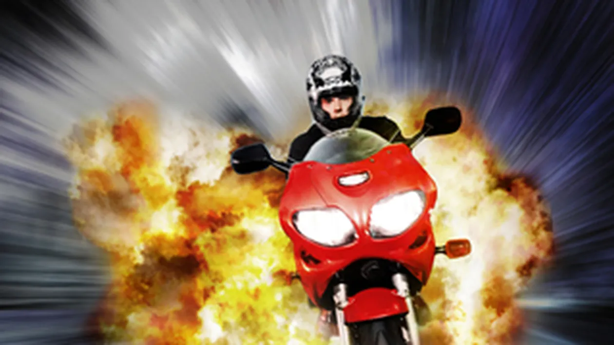 O motocicleta in flacari a incendiat o casa din Spania in care stateau 11 romani!