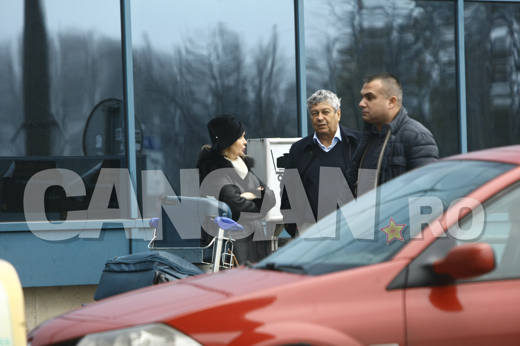 Mircea Lucescu şi soţia sa, vizită fulger în România. Neli ”ia foc” când…