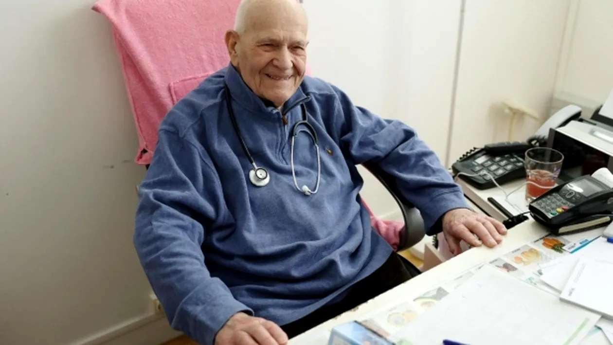 În plină pandemie, un medic de 98 de ani continuă să profeseze și să salveze oameni