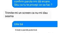 BANC | „Vreau să-mi fac un cont Google și când dau să confirm parola îmi dă eroare”