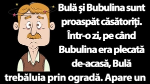 BANC | Bulă și Bubulina sunt proaspăt căsătoriţi