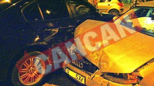 Simona Sensual ciocnita noaptea in nordul Capitalei