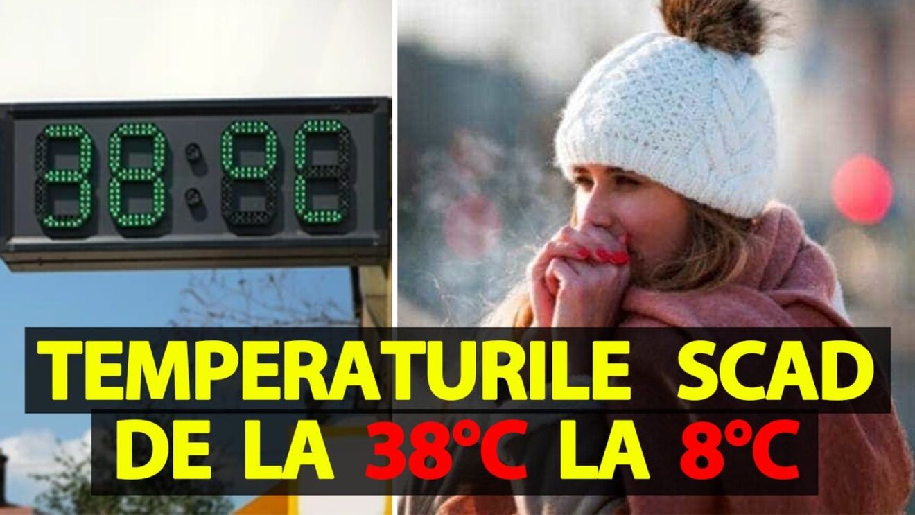 Temperaturile scad la 8°C în aceste orașe din România, pe final de iunie 2025. Meteorologii Accuweather anunță o schimbare bruscă a vremii