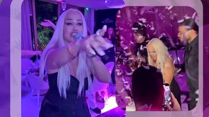 Anda Adam e însărcinată?! Vedeta a dat mega-party, dar n-a atins niciun strop de alcool!