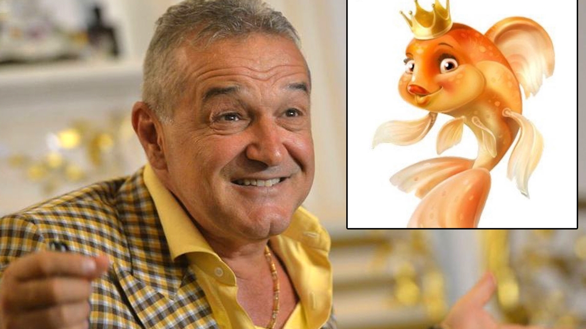 BANC | Gigi Becali prinde peștișorul de aur