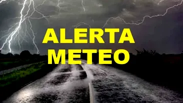 Vremea o ia din nou razna! Ploile torențiale, vijeliile și grindina pun stăpânire pe mare parte din țară