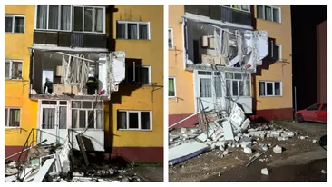 Explozie într-un bloc din Bihor! O femeie a fost proiectată afară din locuința ei. Detalii de ultimă oră