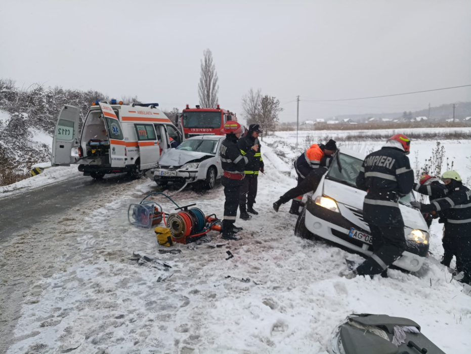 Vremea rea face primele victime pe șosele