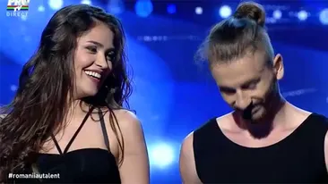 Mihaela Radulescu, in LACRIMI pe scena Romanii au talent! Vezi cine a facut-o sa planga!