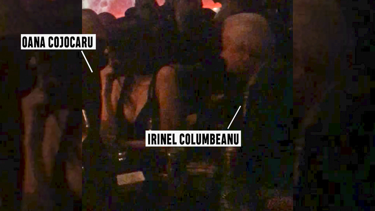 Irinel Columbeanu și Oana s-au reîntâlnit la Loft și, se pare, s-au împăcat