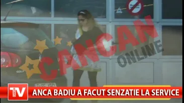 Anca Badiu, la service cu cainele