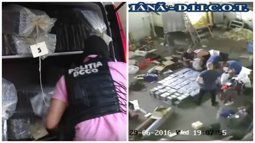 Polițiștii și procurorii DIICOT au confiscat 2,3 tone de cocaină