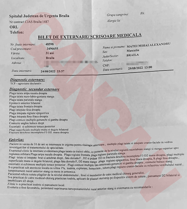 Clanul „Buricea” din Brăila, tentativă de asasinare! Victima își strigă disperarea în CANCAN.RO. „Am fost lovit și înjunghiat. Poliția nu face nimic!” + „El a dat startul: omorâți-l!”