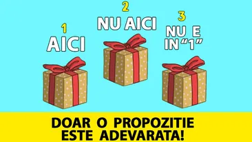 TEST IQ doar pentru genii | În care dintre aceste 3 cutii se află inelul?