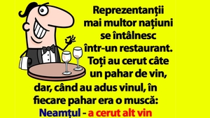 BANCUL ZILEI | Cum se comporta lumea când găsește o muscă în pahar, la restaurant