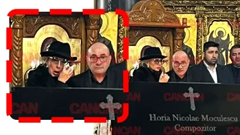 Alexandra Velniciuc, transfigurată. Cum a fost văzută la înmormântarea protectorului ei, Horia Moculescu