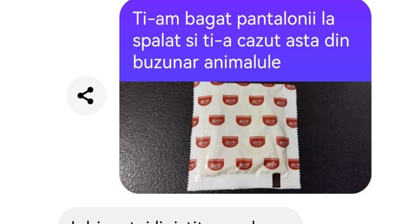 BANC | "Ți-am băgat pantalonii la spălat și ți-a căzut asta din buzunar"