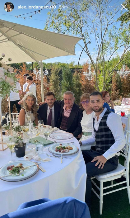 Gigi Becali, prezent la cel mai frumos eveniment din viața Mariei Iordănescu! Sursă foto: Instagram