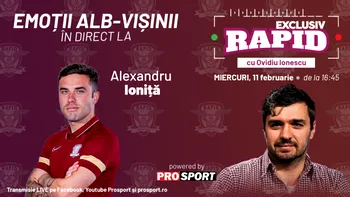 „EXCLUSIV RAPID” după CFR – Rapid 1-1, cu Alexandru Ioniță!