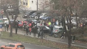 Accident grav în Timișoara! Doi bătrâni au fost spulberați de pe trecerea de pietoni
