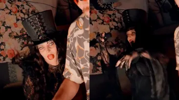 Cum s-a costumat Delia Matache de Halloween. Artista a făcut furori cu outfitul, la una dintre cele mai cool petreceri din Capitală