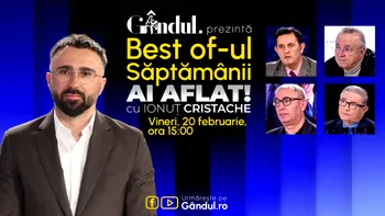 Gândul prezintă Best Of Ai aflat! Cu Ionuț Cristache – vineri, 20 februarie, de la ora 15.00