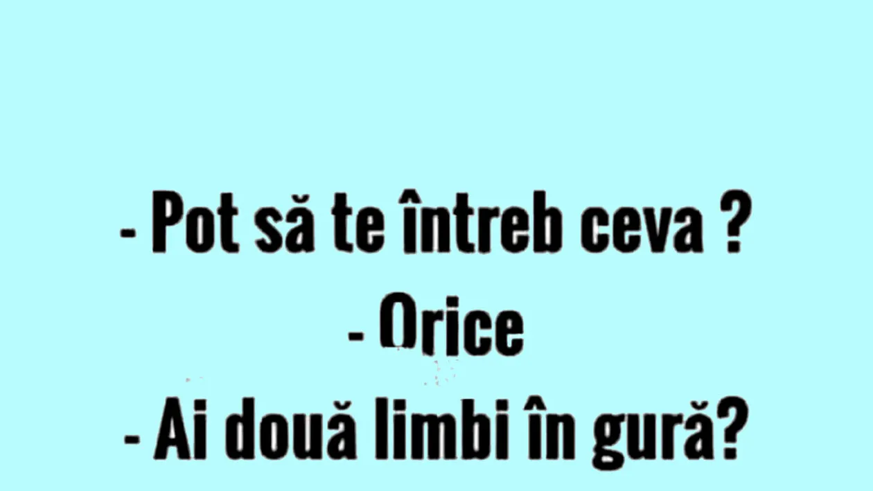 BANCUL ZILEI | Cea mai tare replică de agățat