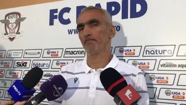 Jucătorii Rapidului puși la zid de Iencsi după dezastul din Cupă: „Sunt profund dezamăgit!”