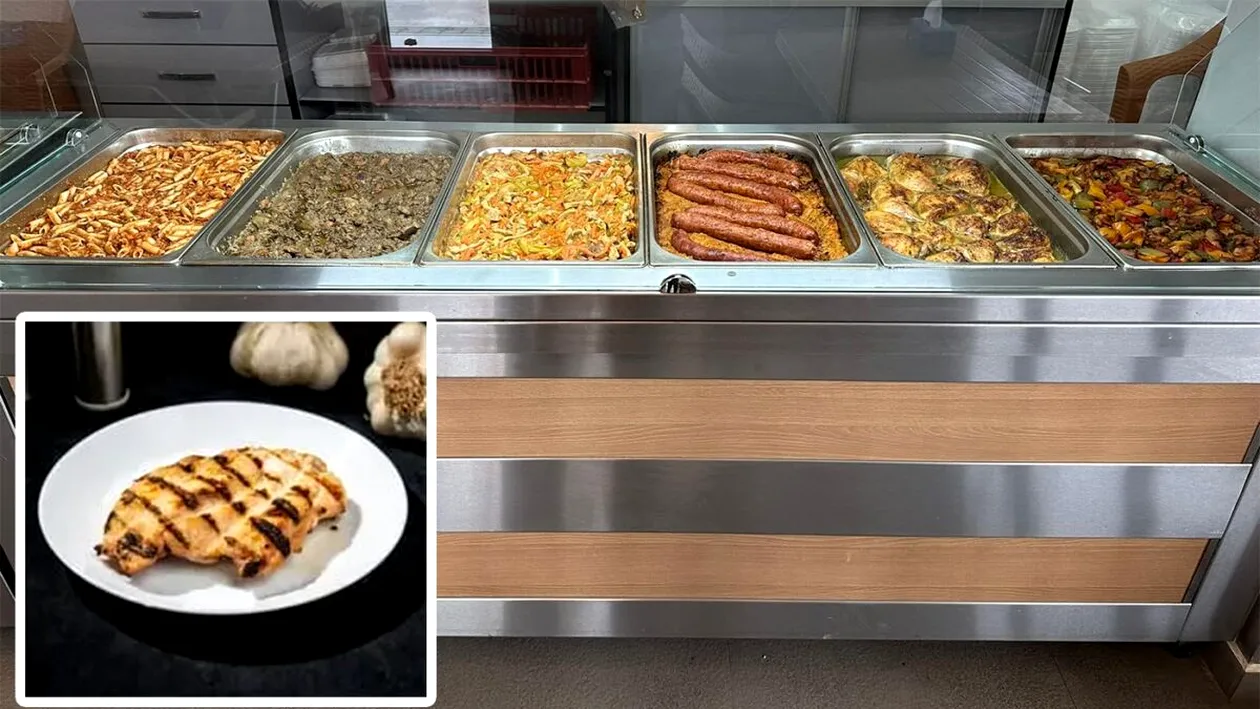 Piept de pui la preț de homar. Cât costă o porție, într-o autoservire din Mamaia, acum, în plin sezon estival