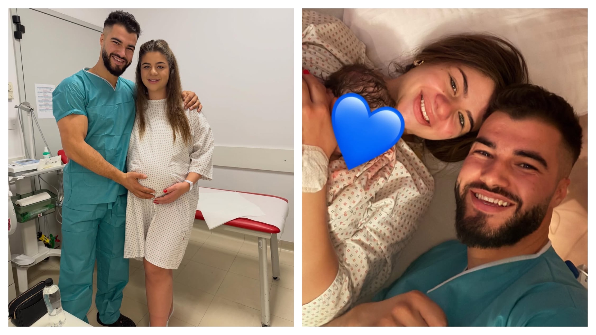 Chinul prin care a trecut Denisa Coțolan când a născut. Iancu Sterp a asistat la tot: ”Era să pic din picioare!”