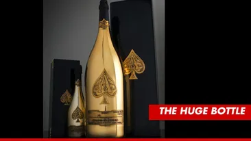 Incursiune in lumea multi-milionarilor planetei! Asta este sampania de 15 litri care apare pe notele de plata o data la 10 ani!