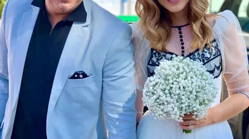 Prezentatoarea TV s-a căsătorit sâmbătă. Imaginile momentului din showbiz-ul românesc