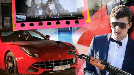 Fiul milionarului „Frutti Fresh” & ”Regele jocurilor pe telefon” au gonit cu 220 km/oră prin oraș și au tras cu mitraliera!