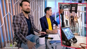 Răzvan Simion a părăsit platoul de la Neatza când Lidia Buble și Cornel Ilie au venit pentru premiera clipului la care au colaborat | VIDEO