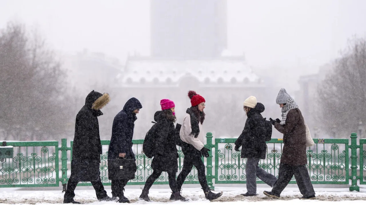 Vortexul polar aduce o lună decembrie cum n-am mai avut demult! Se întoarce iarna adevărată