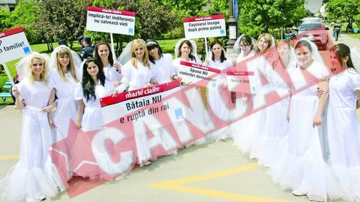 Sotii batausi au scos miresele in strada