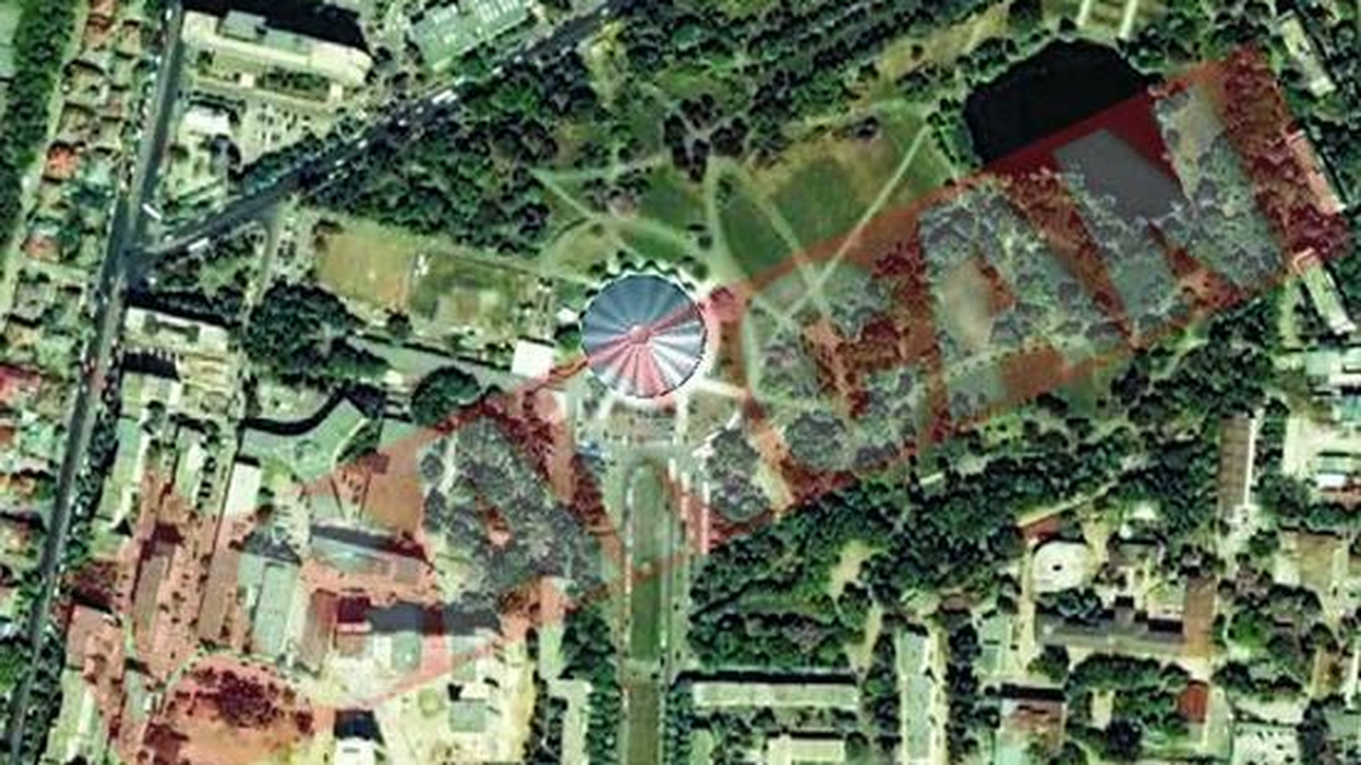 Lacul din spatele Circului Globus, la un pas sa dispara