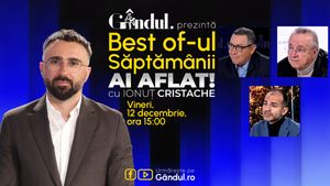 Gândul prezintă Best Of Ai aflat! Cu Ionuț Cristache - vineri, 12 decembrie, de la ora 15.00