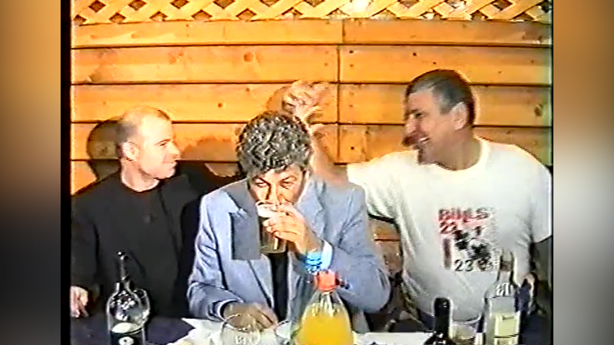 Nicu Gheară și Mircea Lucescu, chef de pomină cu lăutari