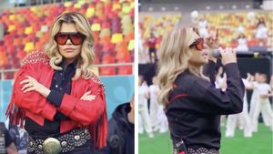 Cum a apărut Loredana Groza pe Arena Naţională, în faţa lui Jose Mourinho. Ţinuta de infarct a artistei