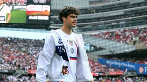 Soția lui Gio Reyna este însărcinată! Fotbalistul a făcut anunțul într-un mod inedit, pe teren
