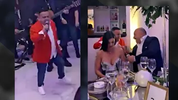 Imagini demne de filmele lui Scorsese cu mafioți. Chef faraonic pe muzica lui Adrian Minune cu Nuțu Cămătaru, Brazilianca, Oneață și...+ Dedicații fără număr