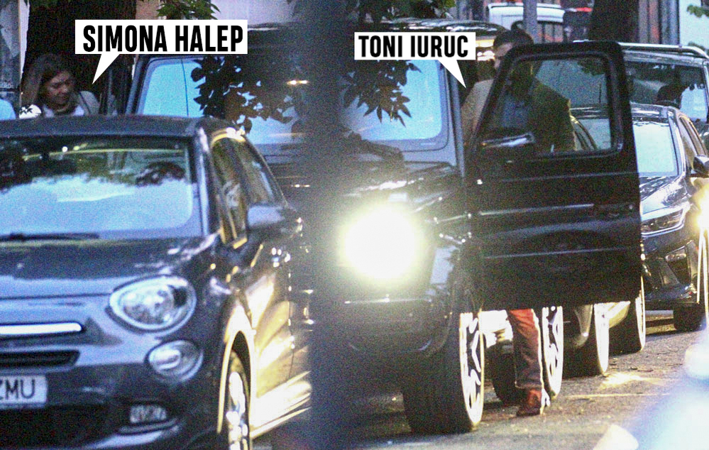 Simona Halep și Toni Iuruc pleacă de la restaurant