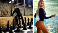 Cengiz Şıklaroğlu o alintă pe Bianca Drăgușanu în public. Cum a reacționat fosta prezentatoare la gestul făcut de excentricul milionar | FOTO