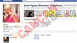 "Perversu' de pe Targu Ocna"  este vedeta pe Facebook