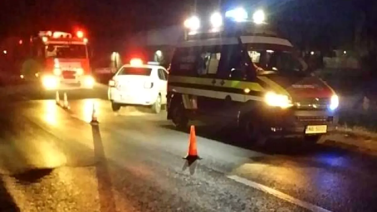 Accident rutier grav în județul Bacău, pe E85. Doi copii au murit, iar 6 persoane au ajuns la spital