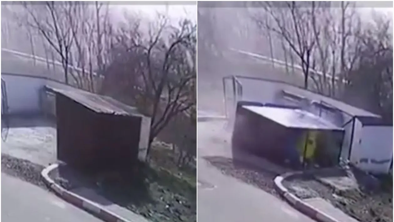 A înlemnit! Ce a pățit o femeie din Gorj, după ce a ieșit să ducă gunoiul