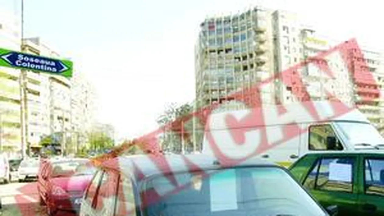 Intersectiile din Capitala, transformate in targuri auto