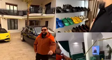 Cum arată palatul lui Tzancă Uraganu' de la Ploiești. Are 2 etaje și 600 de metri pătrați!